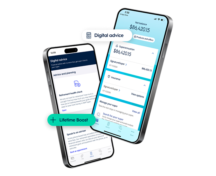 Super two phones app screens