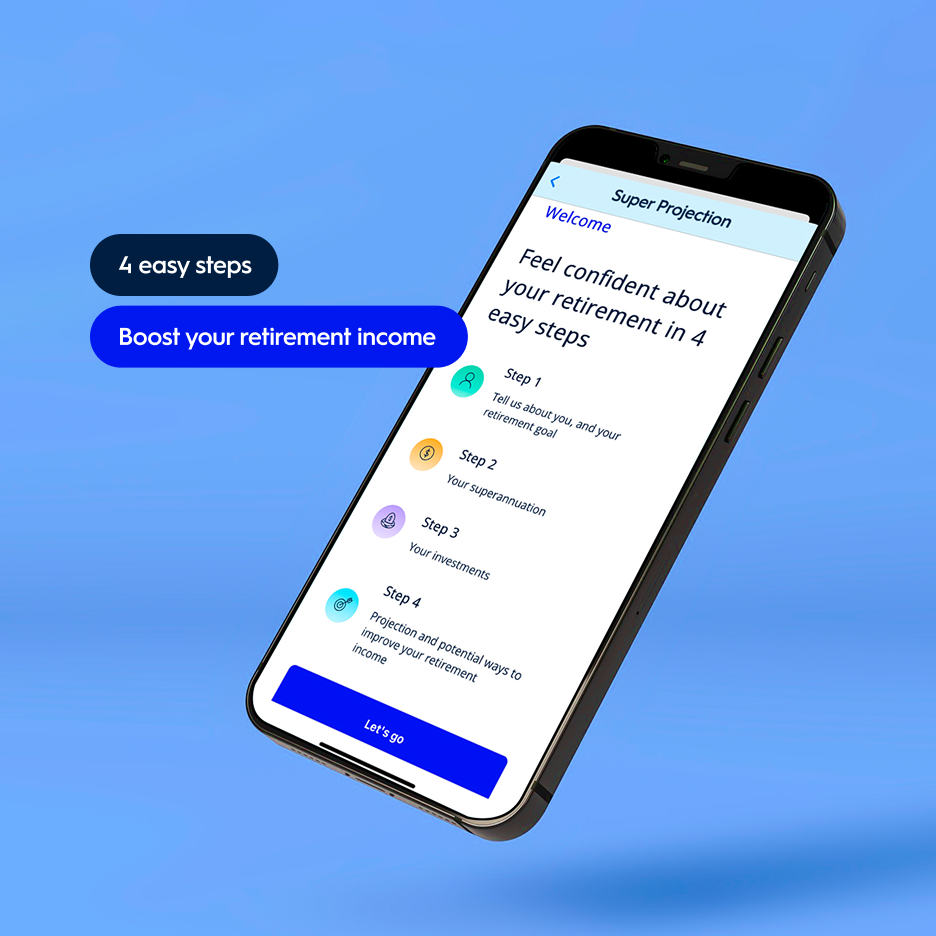 Super Projection app screen