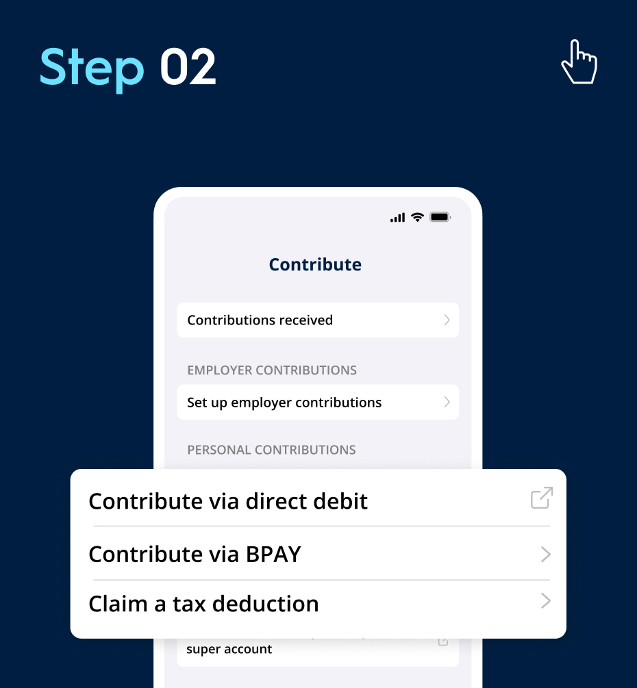 Consolidate or contribute screen